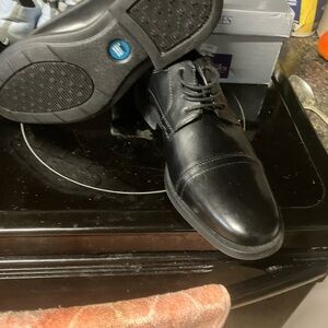 Nunn Bush Black Leather Oxfords Classic Formal Design